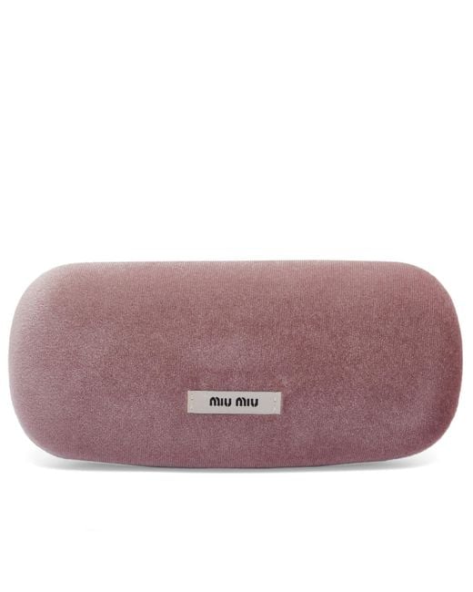 Miu Miu Brown Miu Miu Regard Light Glasses