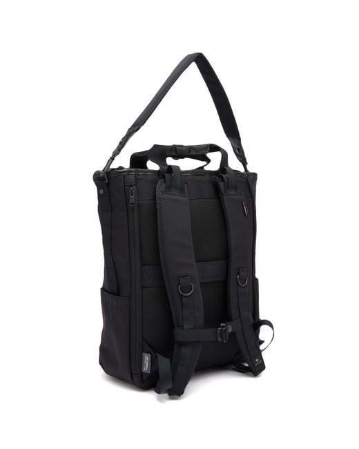 Master Piece Black Rise Backpack Tote Bag