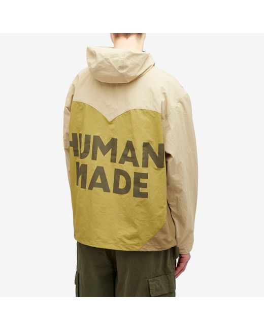 Human Made Natural Anorak Parka Jacket for men