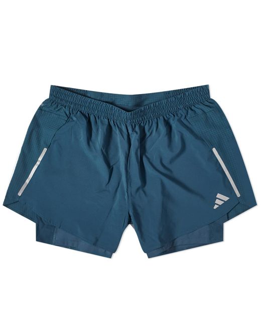 Adidas Originals Blue D4r Shorts 2in1 for men