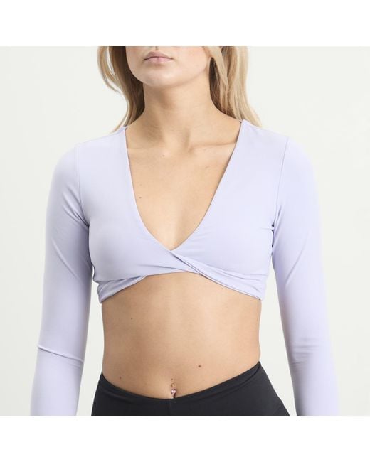 Tala Purple Dayflex Reversible Twist Top