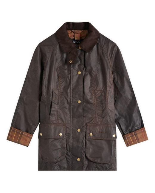 Barbour Black Beadnell Wax Jacket