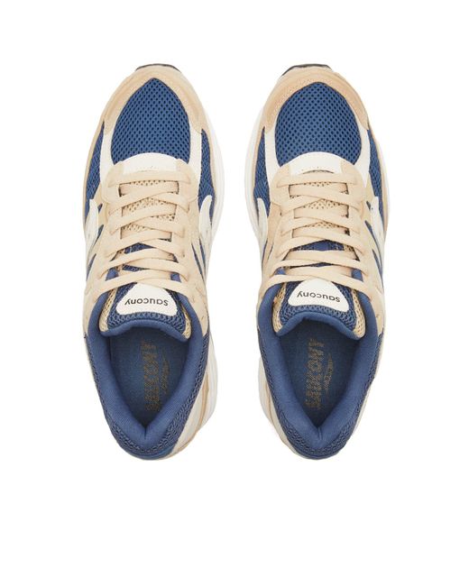 Saucony Blue Pro Grid Omni 9 Premium Sneakers