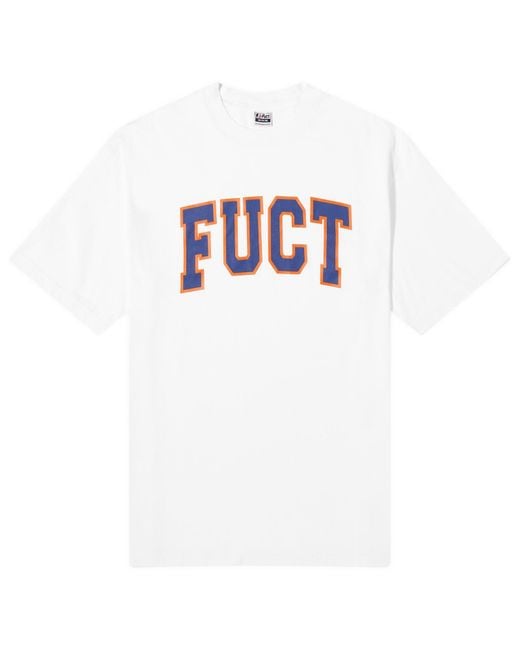 Fuct White Arch Logo T-Shirt for men