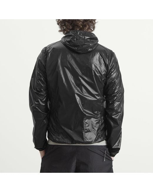 Roa Black Hue Packable Wind Jacket for men