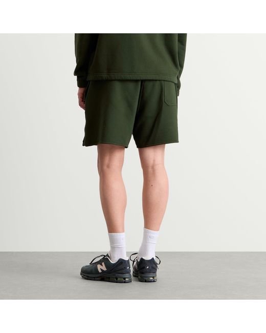 Stone Island Green X New Balance Shorts for men
