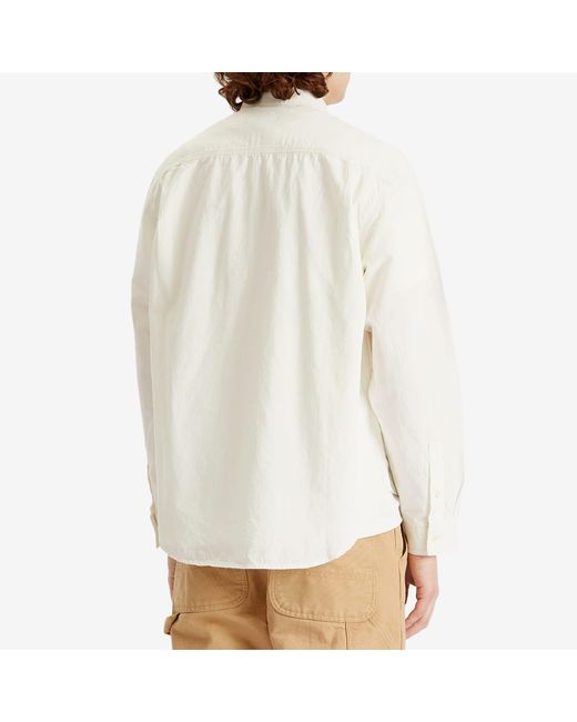 Thisisneverthat White Chambray Shirt for men