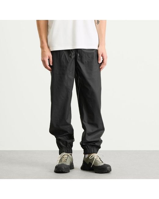 Rains Black Pants Regular for men