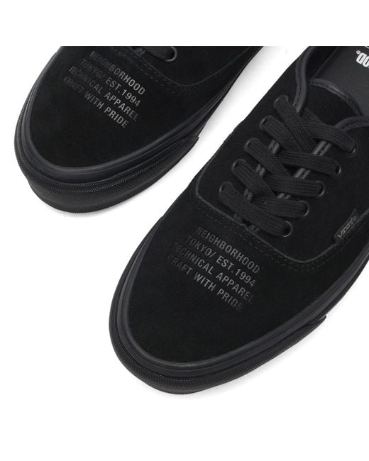 Vans Black X Neighbourhood Authentic 44 Sneaker