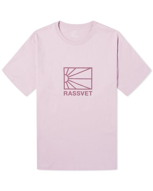 Rassvet (PACCBET) Pink Big Logo T-Shirt for men