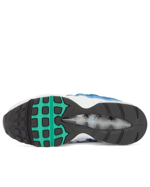 Nike Blue Air Max 95 Big Bubble Sneaker