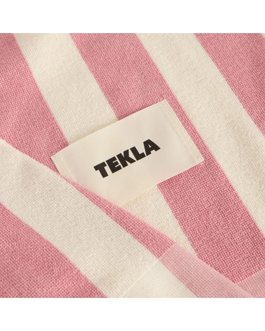 Tekla Pink Beach Towel