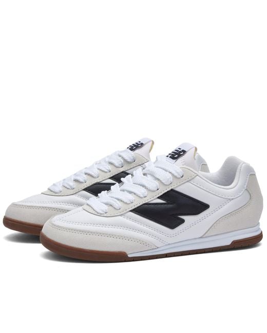 New Balance White Urc42La Sneakers