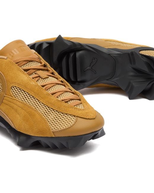PUMA Brown Beisser Bleached Sneaker for men