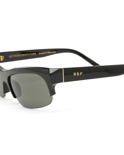 Retrosuperfuture Gray Scatto Sunglasses