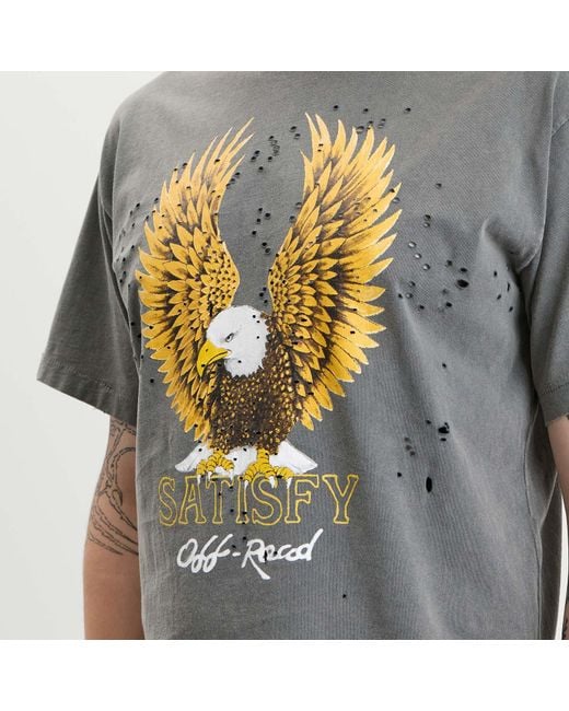 Satisfy Gray Mothtech T-Shirt for men
