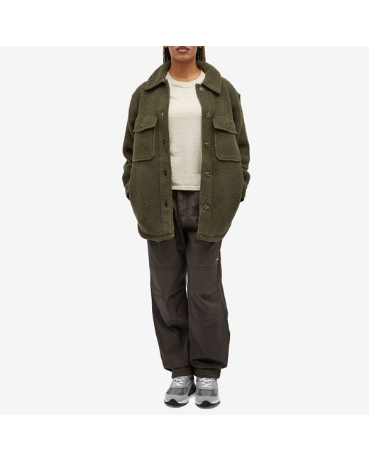 Patagonia Green Retro Pile Shacket