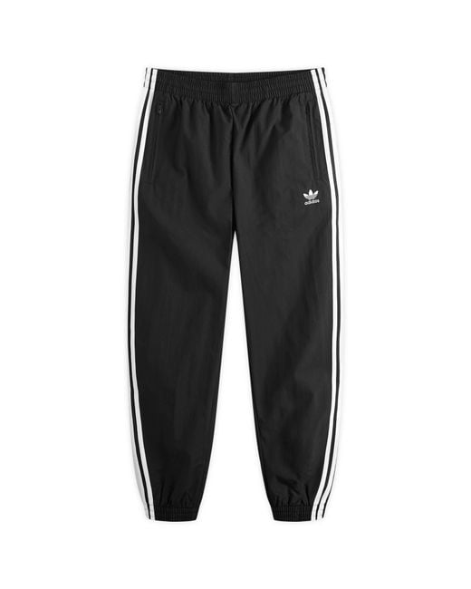 Adidas Black Woven Firebird Track Pant for men