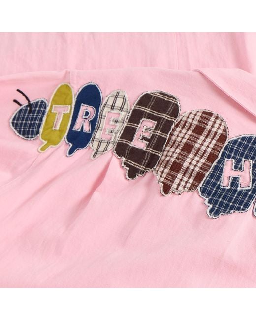 STORY mfg. Pink Greeting Shirt