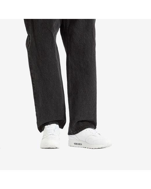 Nike White Air Max 1 Prem Eb Sneaker for men
