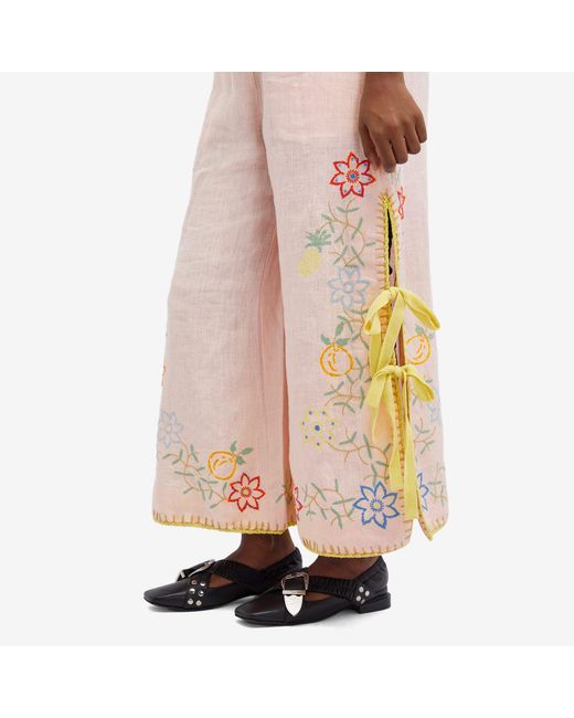 ALÉMAIS Pink Olivia Pant
