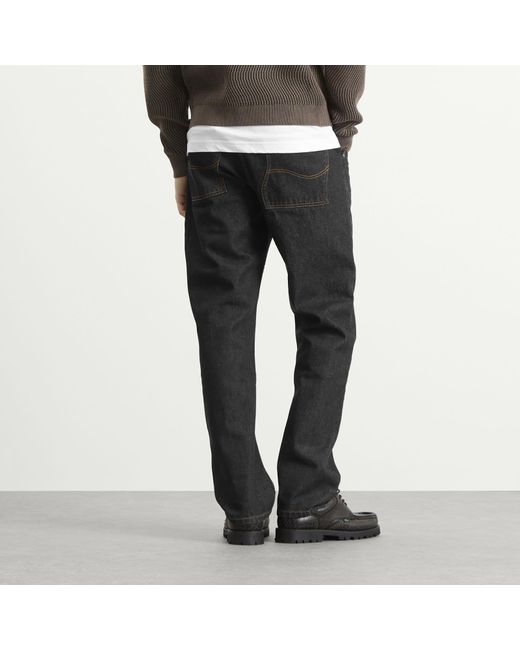 Dime Gray Straight Denim Pants for men