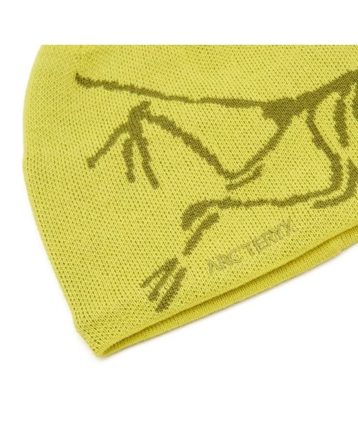 Arc'teryx Yellow Bird Head Toque for men