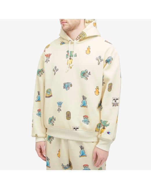 Champion Natural X Angelo Baque Washed Hoodie for men