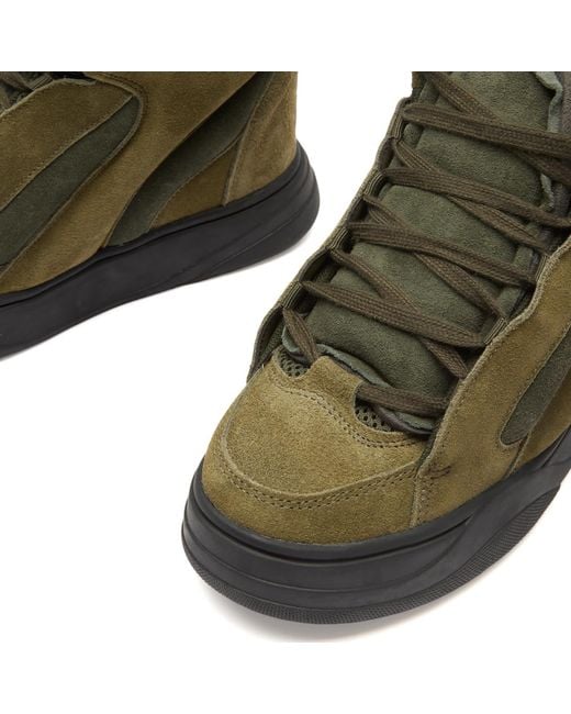 OTTOLINGER Green Sneaker Heel