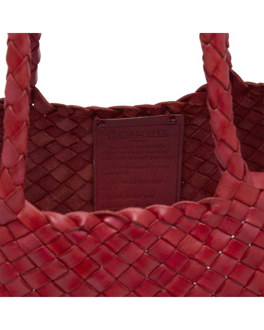 Dragon Diffusion Red Santa Croce Large Bag