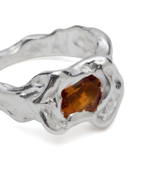 SIMUERO White Ola Ring