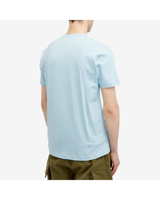 Belstaff Blue Patch Logo T-Shirt for men
