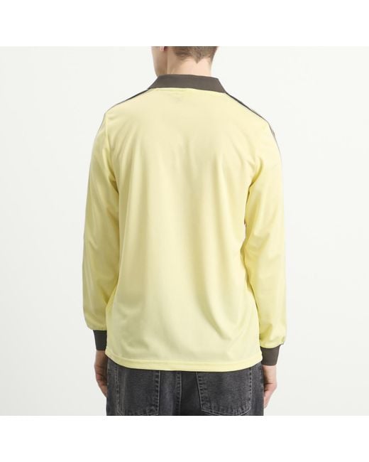 Umbro Yellow Taped Long Sleeve Jersey for men