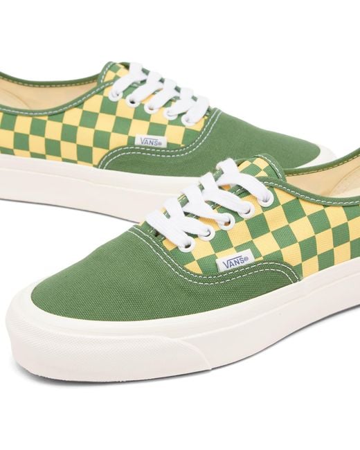 Vans Green Lx Authentic 44 Sneaker