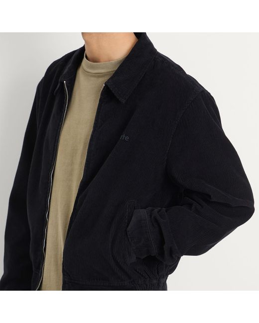 Arte' Black Corduroy Jacket for men