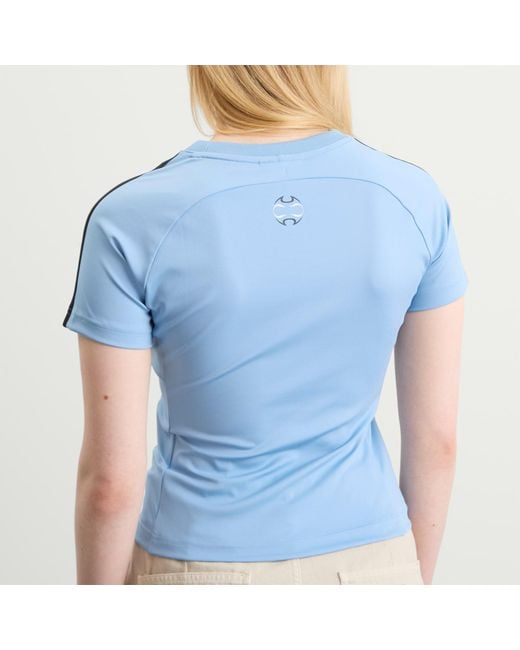 Adidas Blue Teamgeist Adicolor Slim Jersey