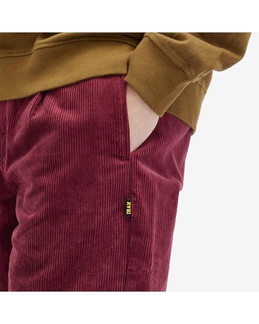 Converse Red Irak Corduroy Pant for men