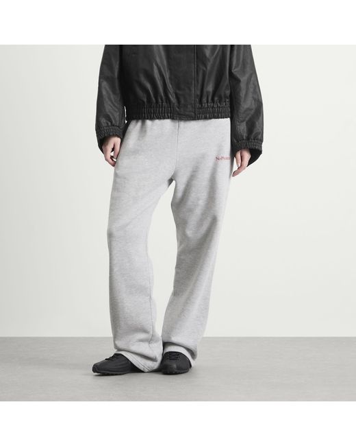 No Problemo Gray Mini Problemo Straight Sweatpant