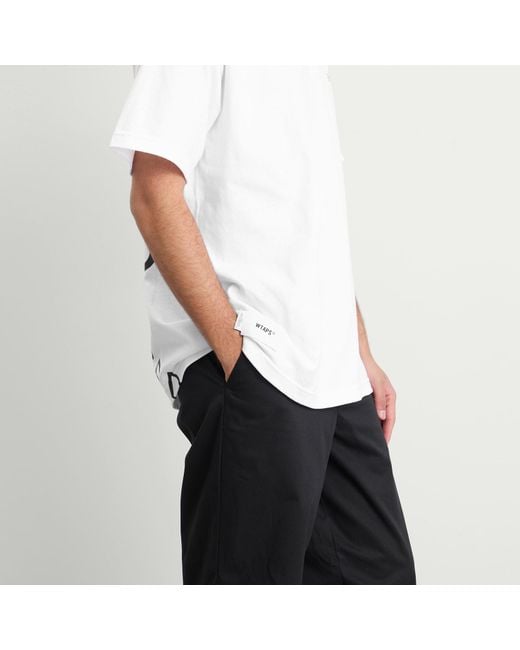 (w)taps White Dot Sight T-Shirt for men
