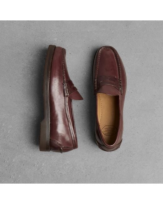 Visvim Brown Fabro Folk Loafer for men