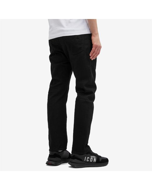 DSquared² Black Icon London Bro Jeans for men