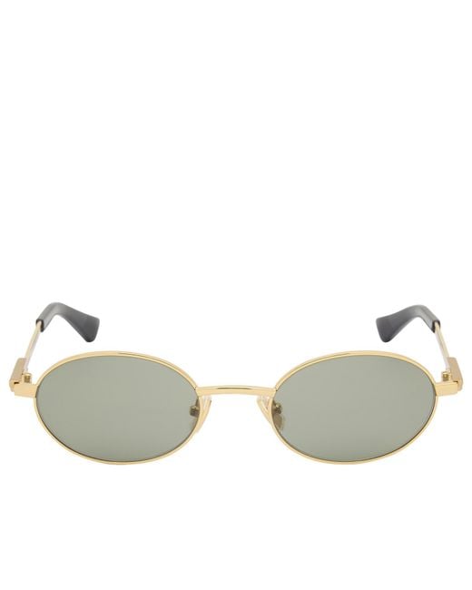 Bottega Veneta Metallic Bottega Veneta Bv1470S Sunglasses