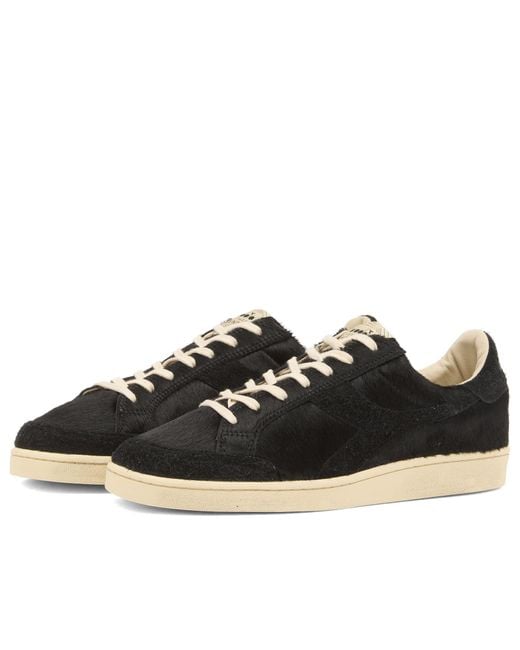 Diadora Black Prestige Lux Italia Sneaker for men