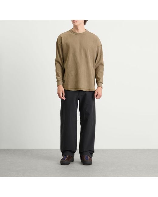Oakley Brown Fgl Union Longsleeve Wide T-Shirt 5.7 for men