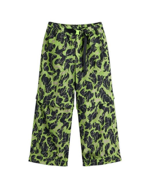 Nike Green Pf Woven Convertible Pants for men