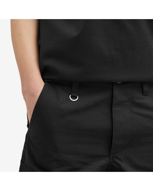 Uniform Experiment Black Tactical Cargo Pants for men