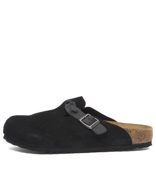 Birkenstock Black Boston Braided Clog