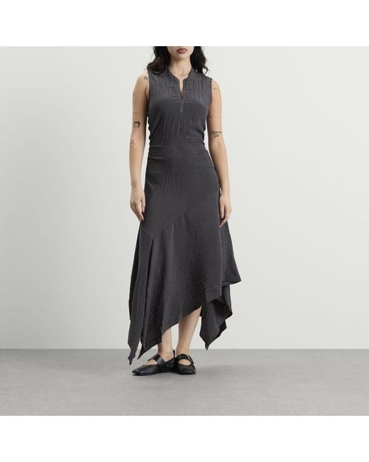 Won Hundred Gray Silla Dress