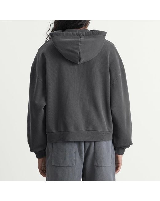 MKI Miyuki-Zoku Black Uniform Zip Hoodie for men