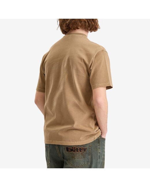 Butter Goods Brown Basic T-Shirt for men